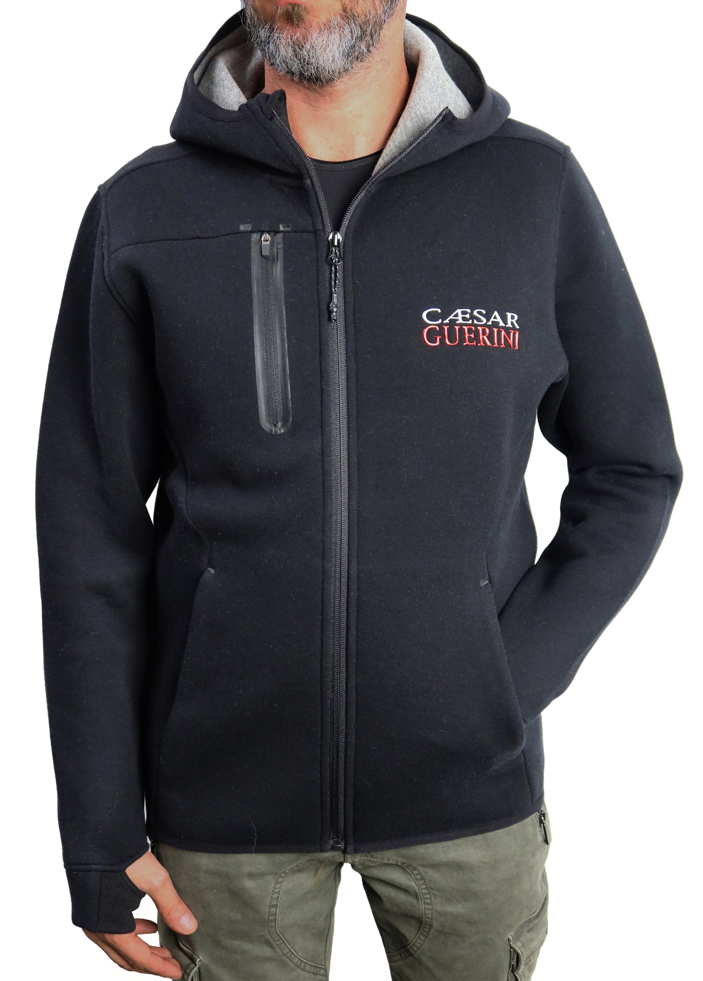 Caesar Guerini Performance Hooded Jacket (Black)